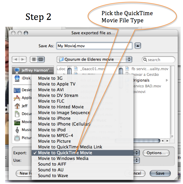Adding your iMovie to facebook in good quality