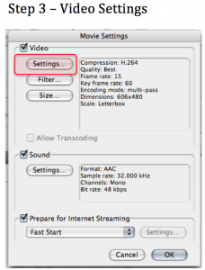 uploading your iMovie to facebook in good quality